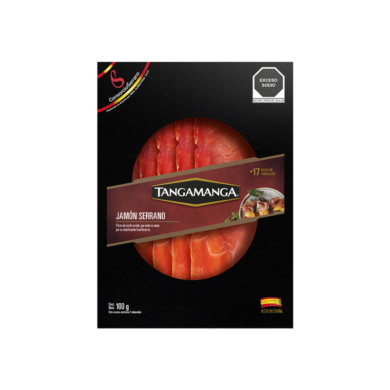 Jamón Serrano Español Tangamanga 100 g