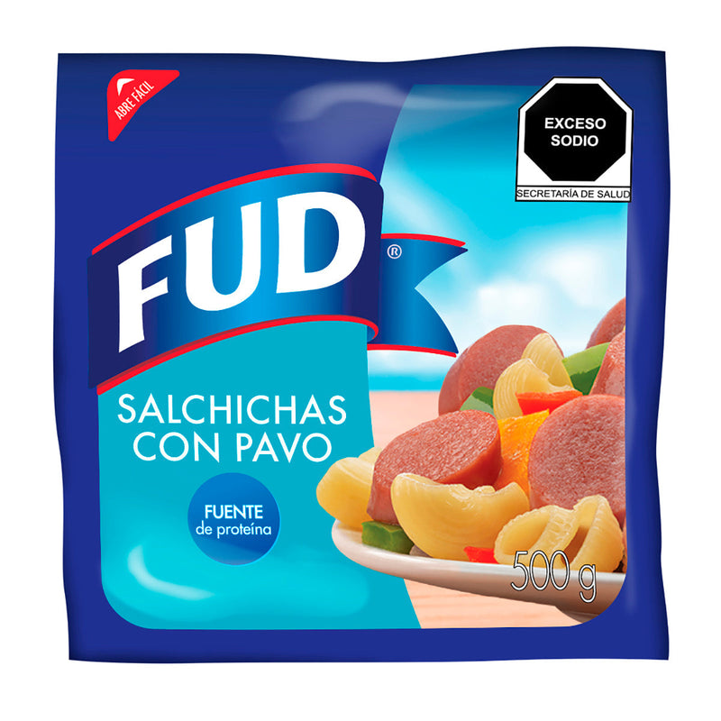 Salchicha Pavo FUD 500 g