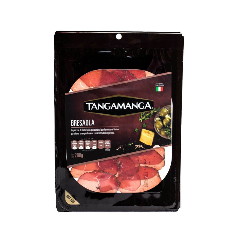 Bresaola en Rebanadas Tangamanga 100 g