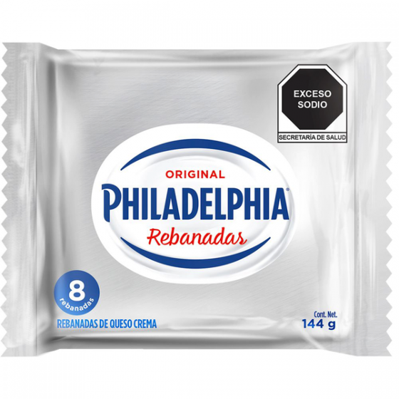 Philadelphia Rebanadas 144 g