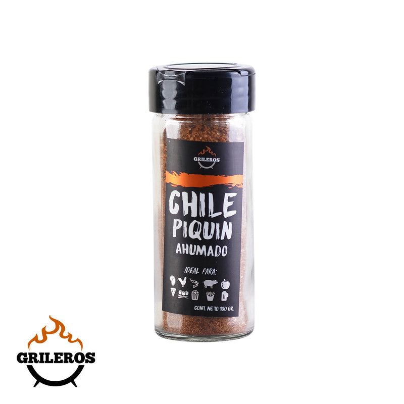 Sazonador Piquín Ahumado Grileros 195 g