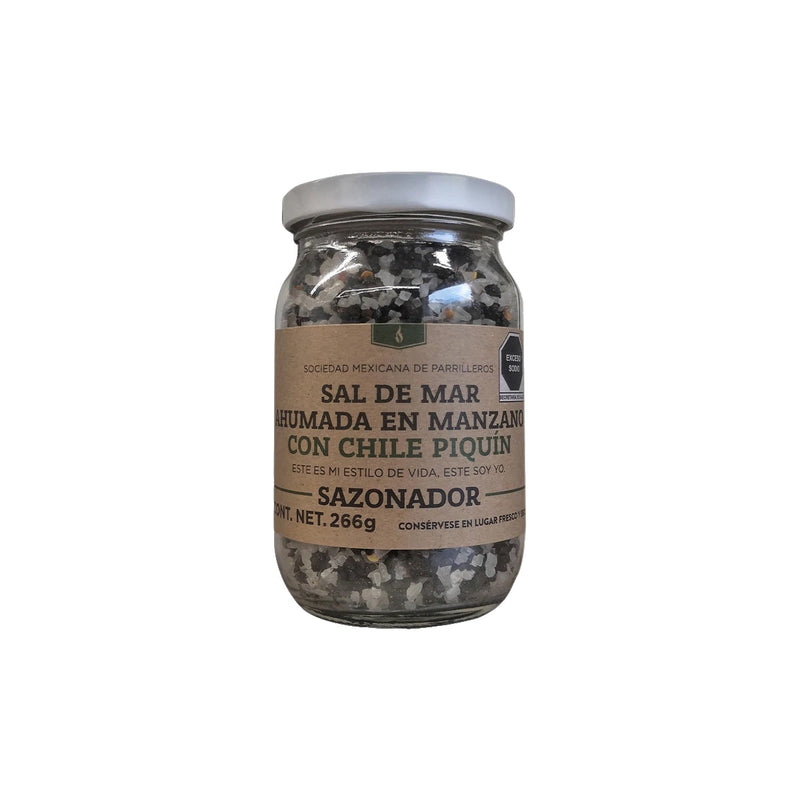 Sal Ahumada en leña de Manzano Piquín SMP 266 g