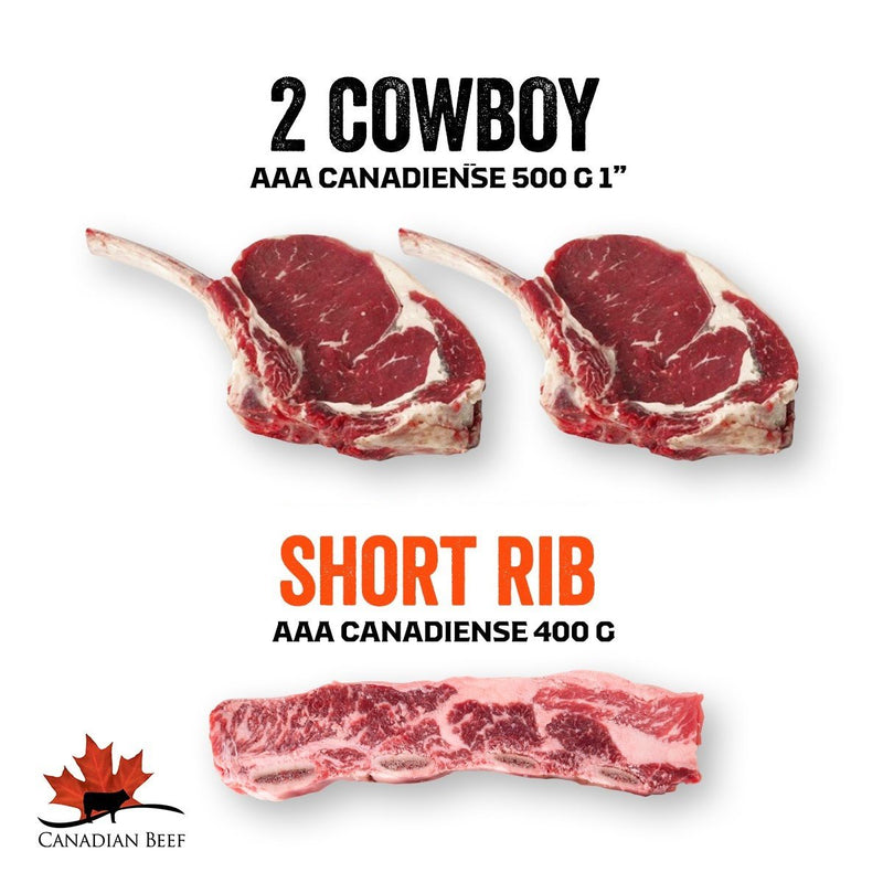 Kit Cowboy + Short Rib AAA Canadiense